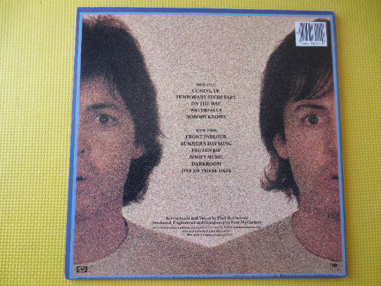 Paul McCartney – McCartney II (1980) Vinyl LP