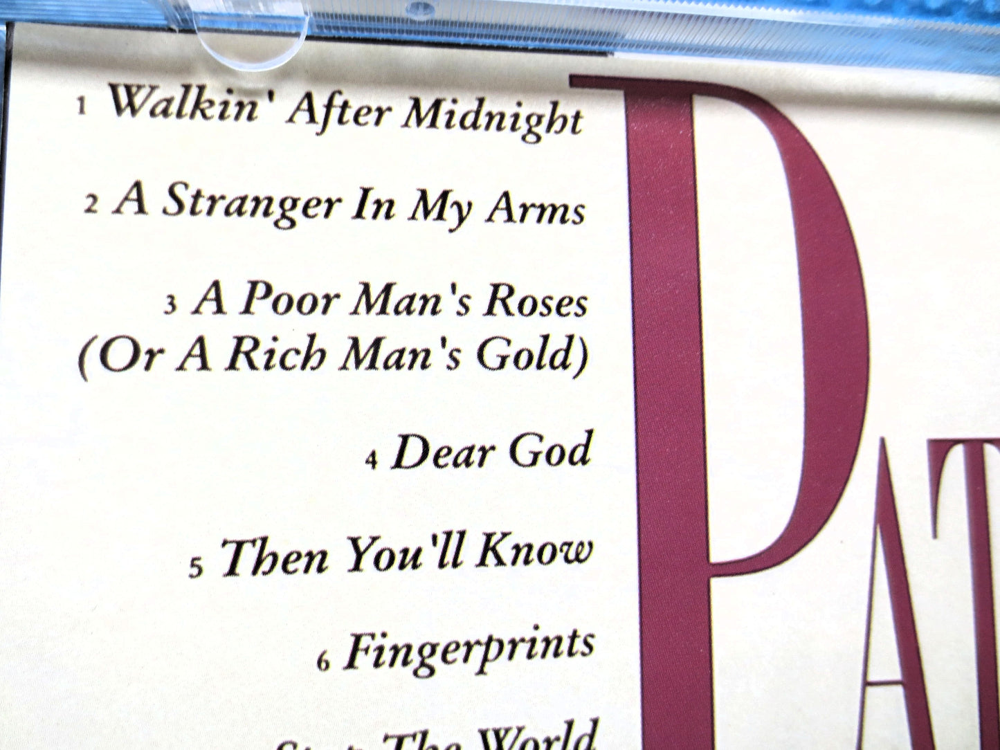 PATSY CLINE, FOREVER and Always, Greatest Hits Cd, Patsy Cline Cd, Patsy Cline Album, Patsy Cline Songs, Cd, 1992 Compact Disc