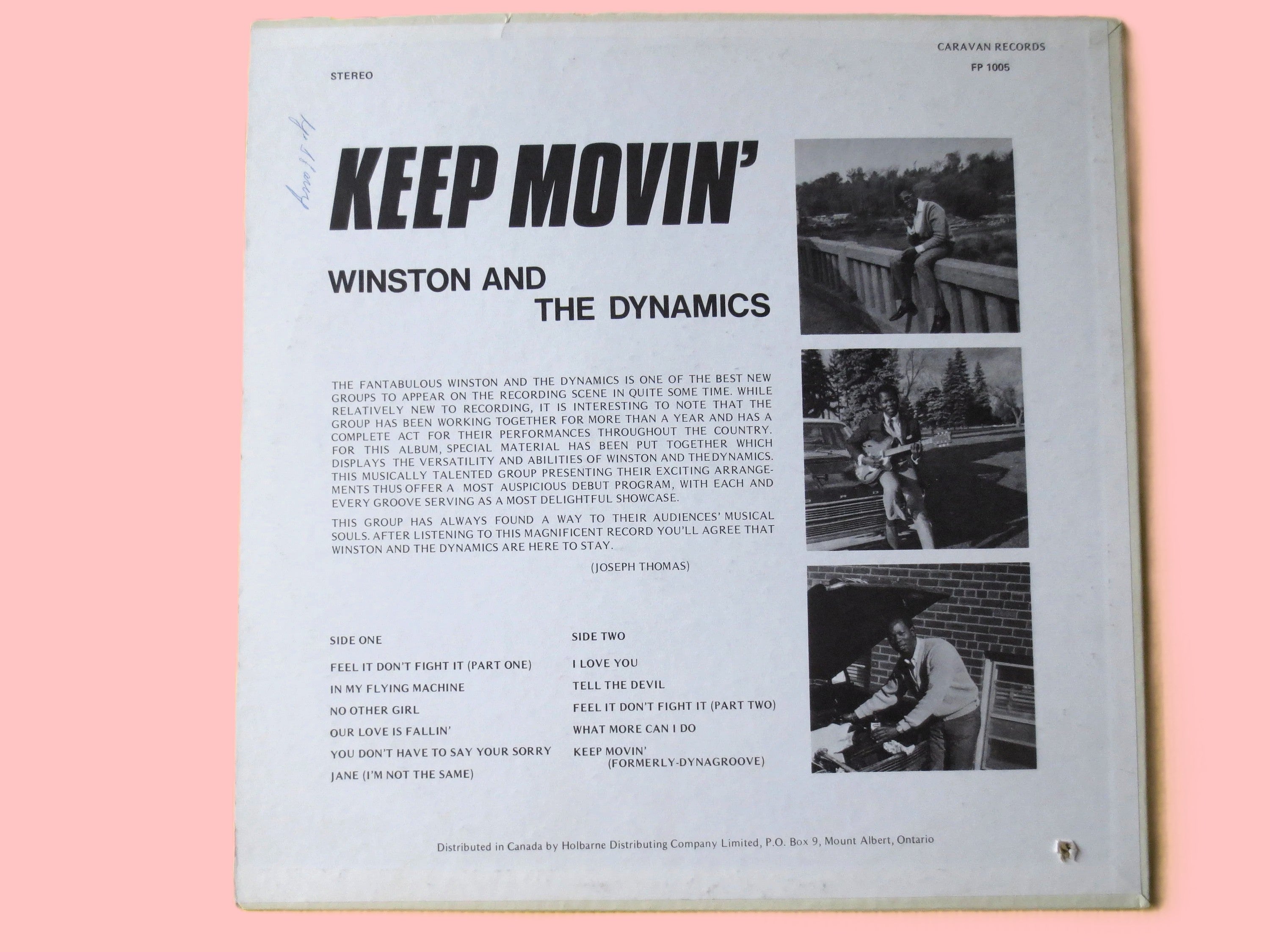 WINSTON HEWITT, The DYNAMICS, Keep Movin', Reggae Music, Vintage Album, 1968 Record, Vinyl Lp