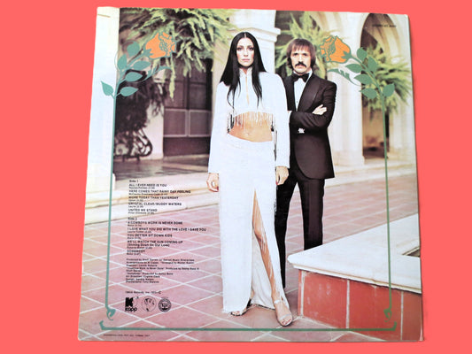 Sonny & Cher "All I Ever Need Is You" LP - 1972 Vintage Record