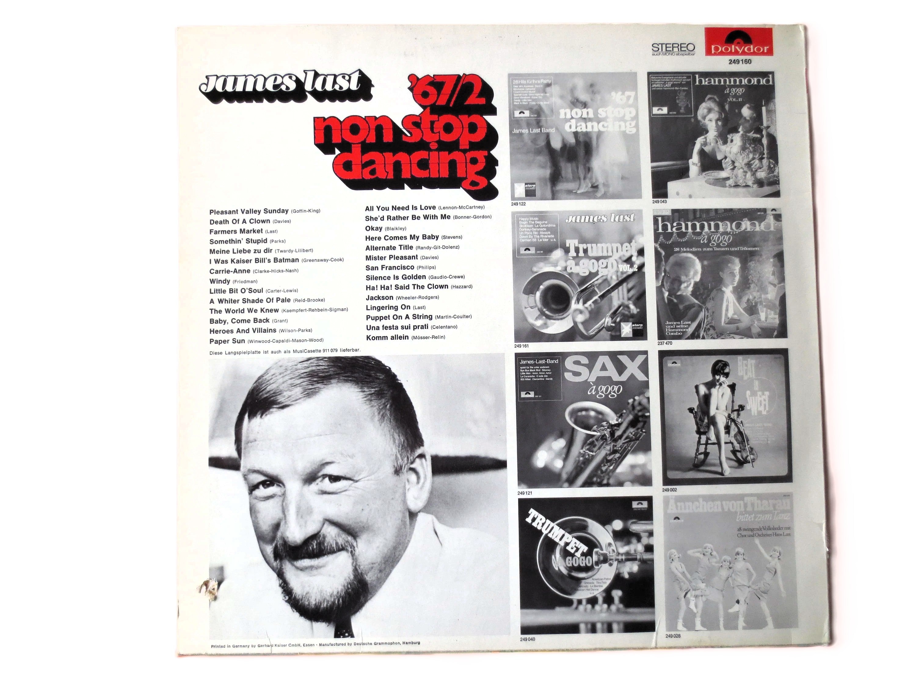James Last – Non Stop Dancing (1967) Vinyl LP