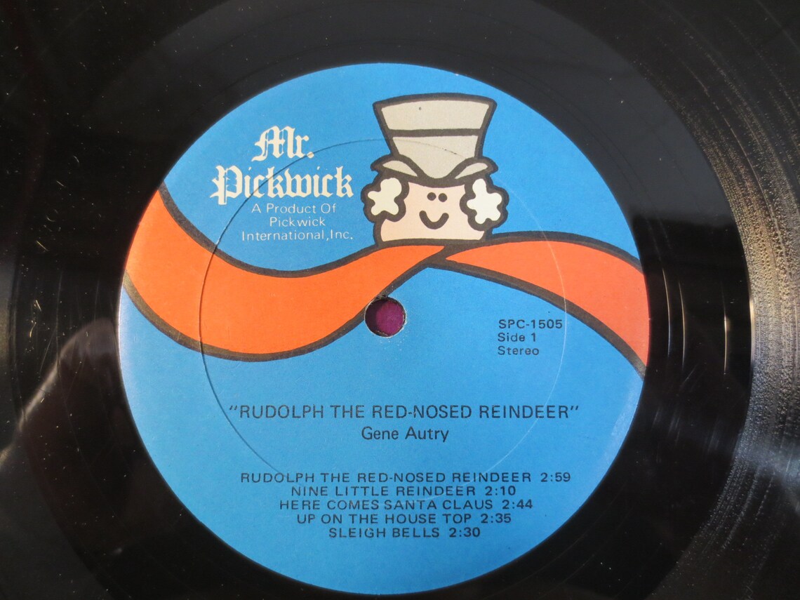 RUDOLPH the RED NOSED Reindeer, Christmas Record, Childrens Album, Vintage Records, Christmas Album, Christmas Vinyl, Vinyl Lp, 1976 Records