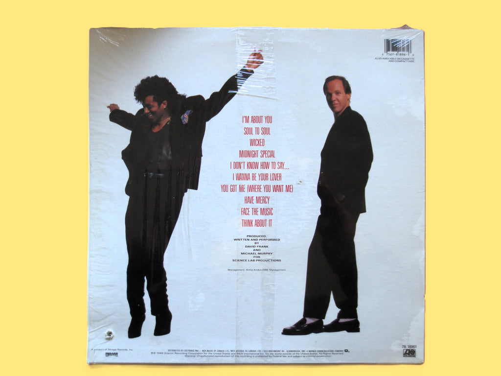 The System – Rhythm and Romance (1989) Vinyl LP