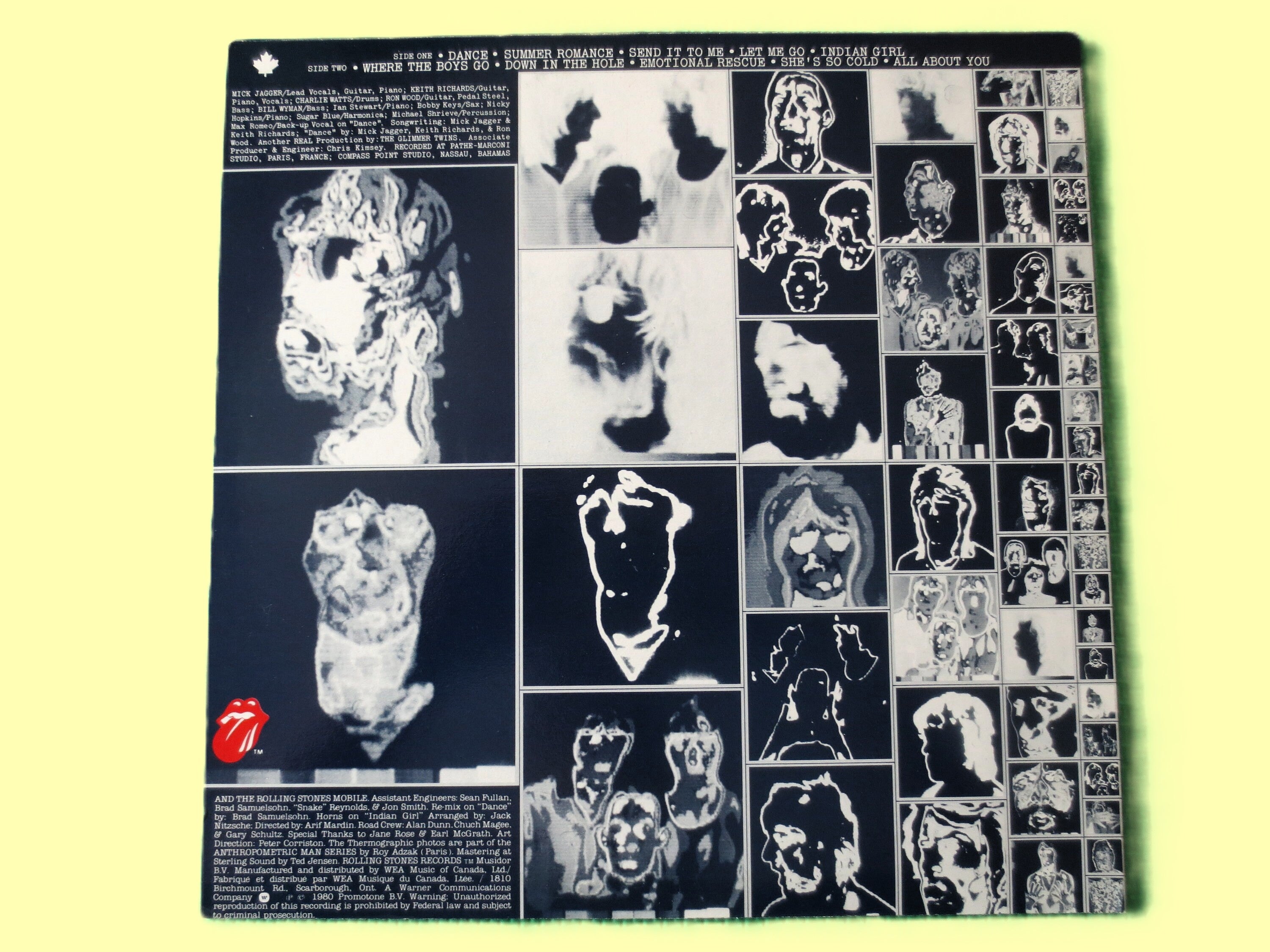 The Rolling Stones – Emotional Rescue (1980) Vinyl LP