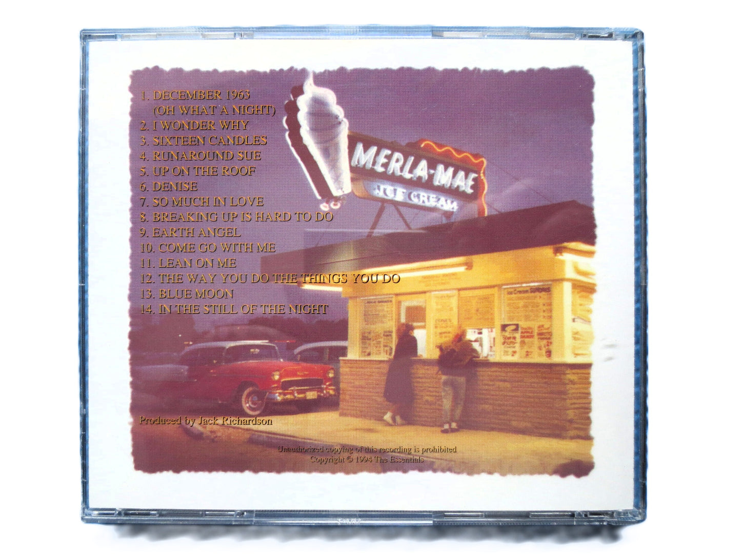 The ESSENTIALS, Oh What a NIGHT, The ESSENTIALS Cd, Merla-Mae Cd, Greatest Hits Cd, Barbershop Cd, Doo Wop Cd, 1994 Compact Disc