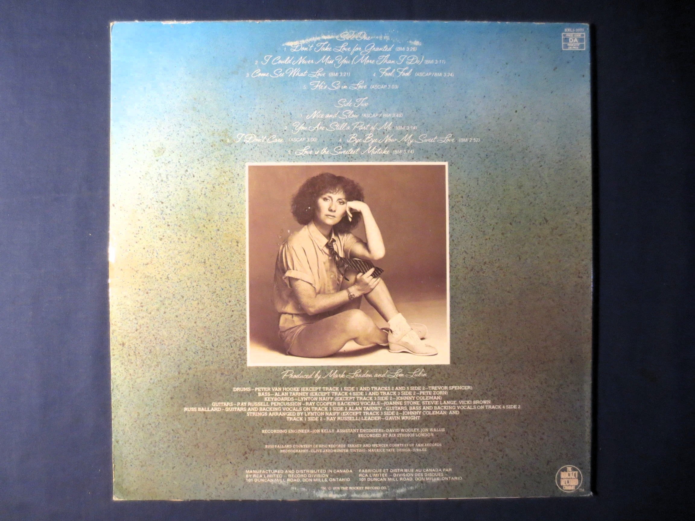Lulu – Don't Take Love for Granted (1978) Vinyl LP