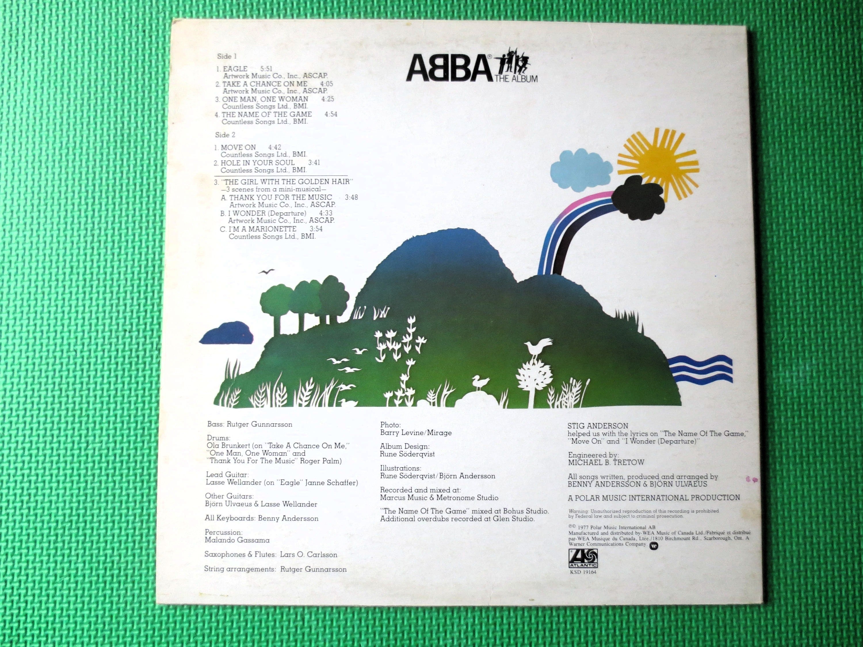 ABBA – ABBA the Album (1977) Vinyl LP