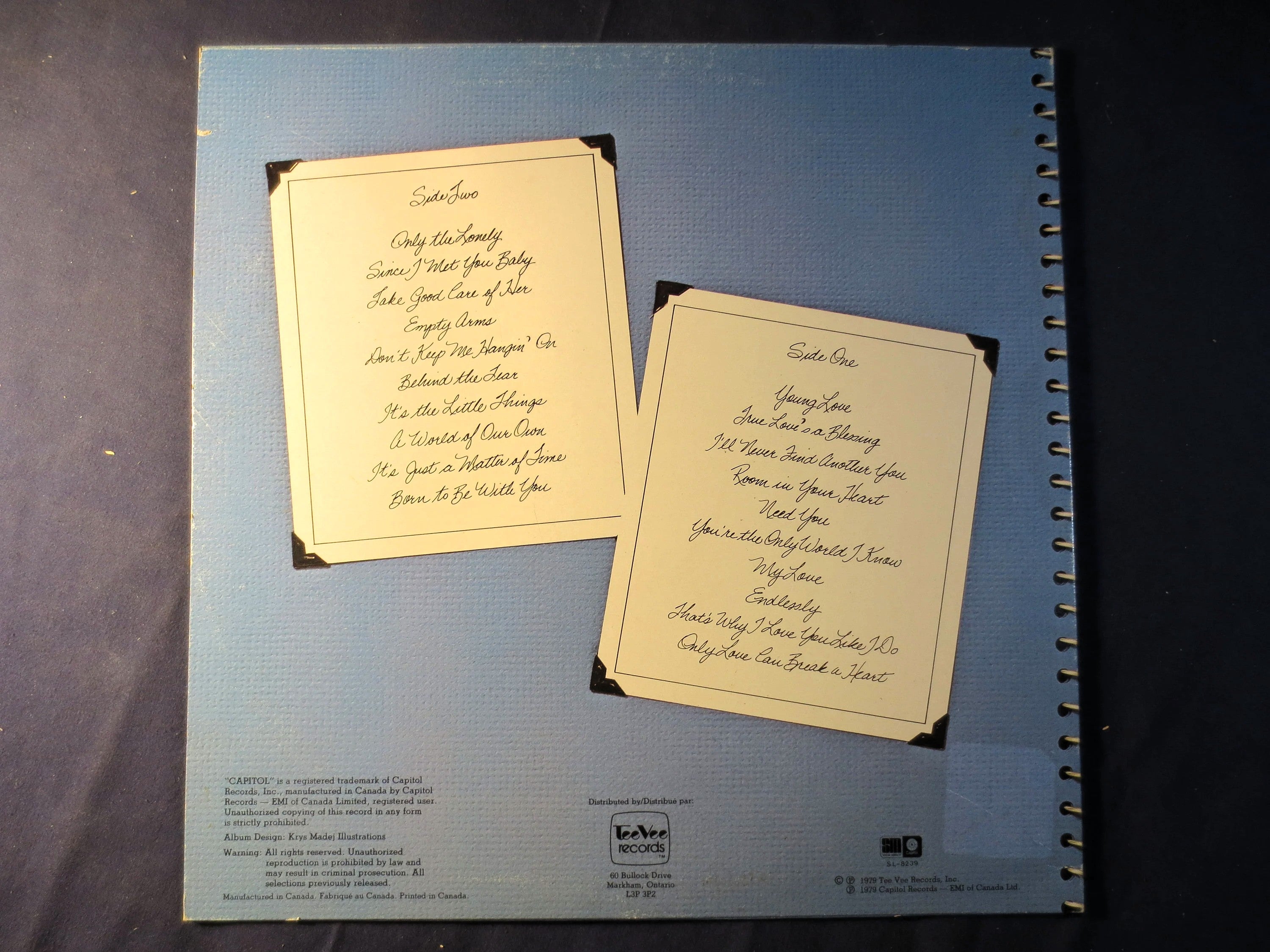 Sonny James – Summer Love (1979) Vinyl LP