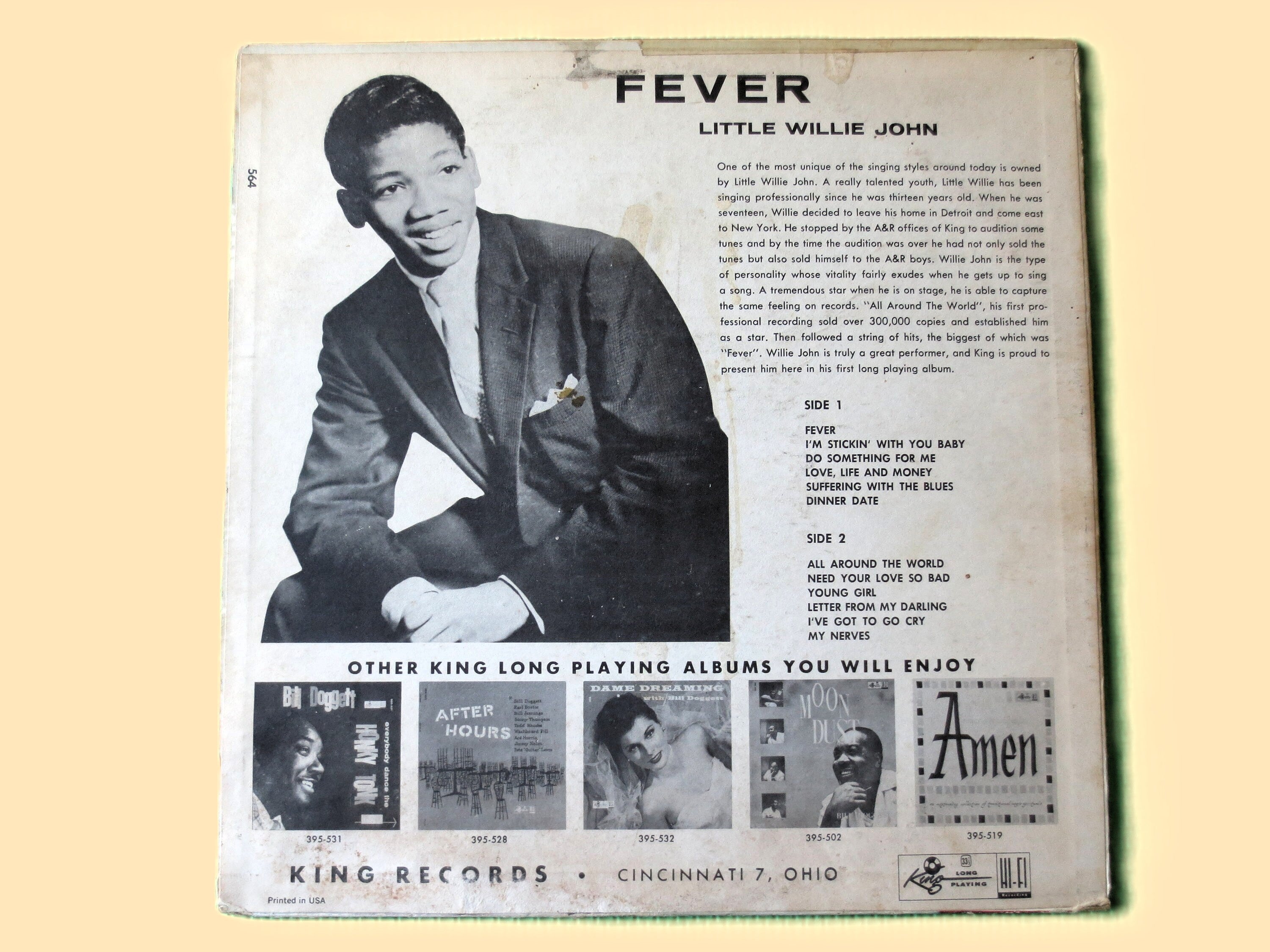 Little Willie John – Fever (1958) Vinyl LP