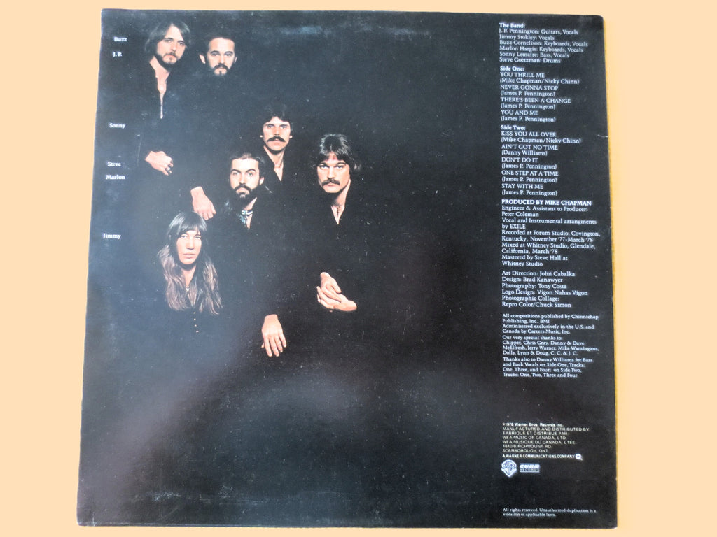 Exile – Mixed Emotions (1978) Vinyl LP