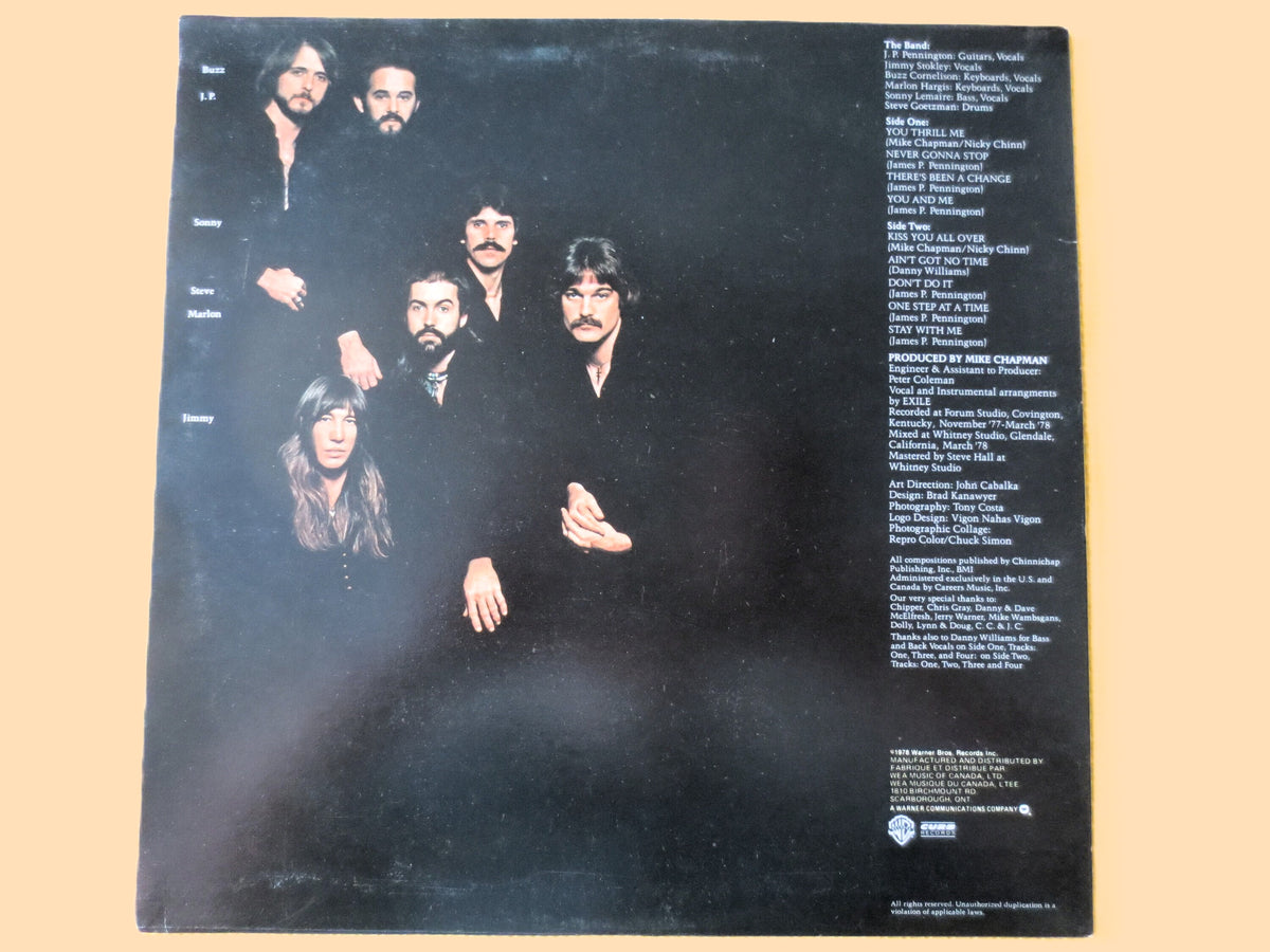 Exile – Mixed Emotions (1978) Vinyl LP