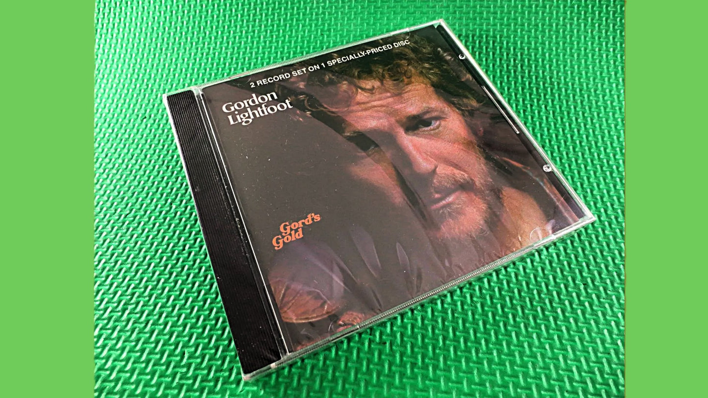 GORDON LIGHTFOOT, Gord's Gold, Factory SEALED, Compact Disc, Vintage Cd