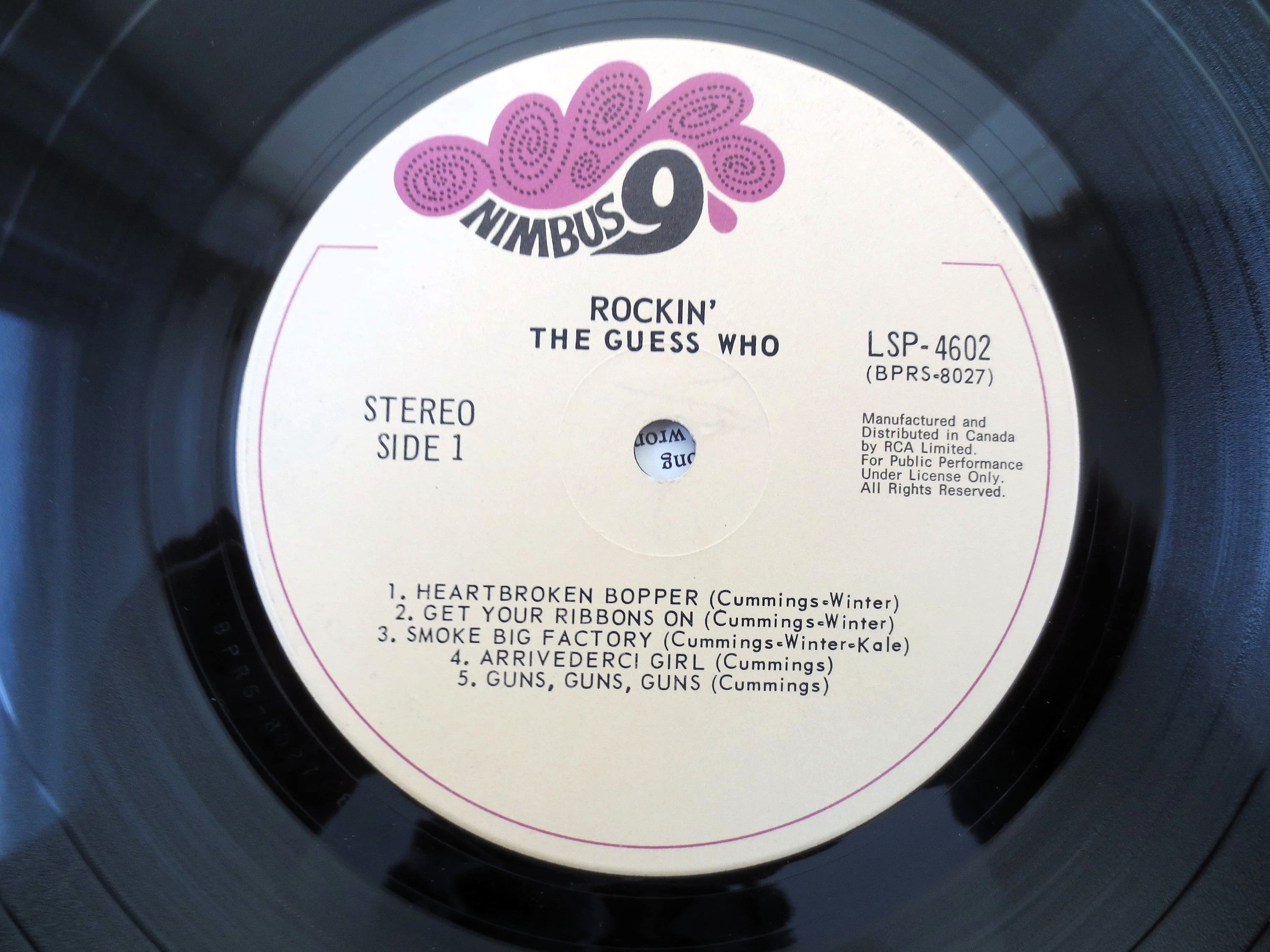 The Guess Who – Rockin' (1972) Vinyl LP