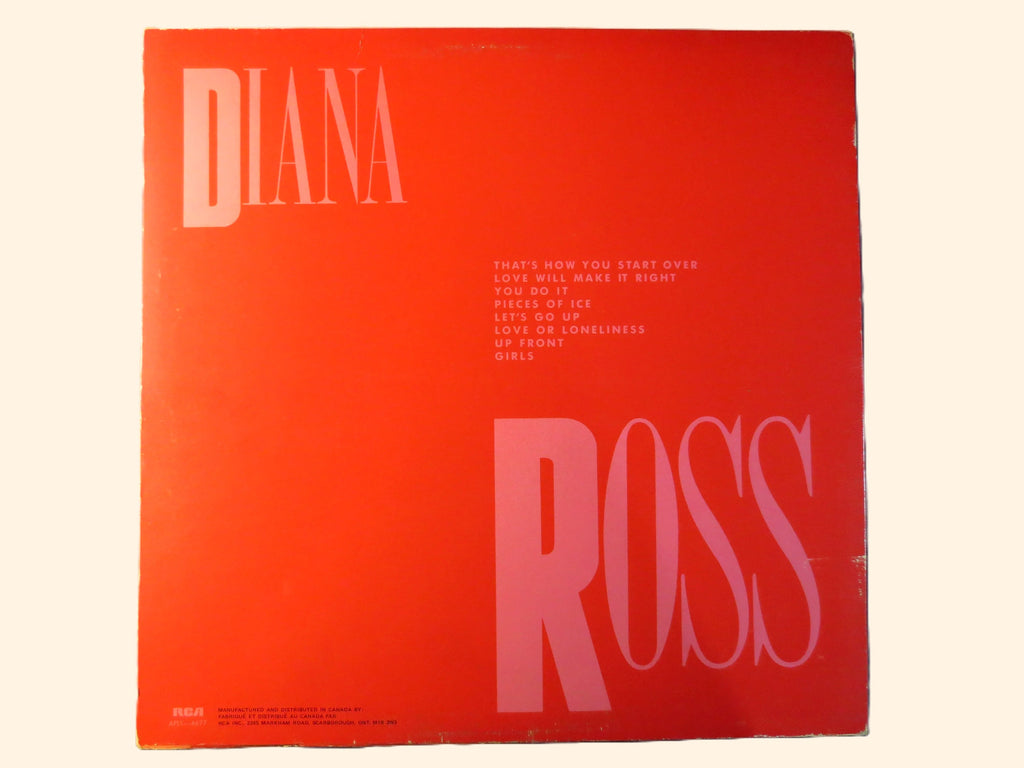 Diana Ross – Ross (1983) Vinyl LP