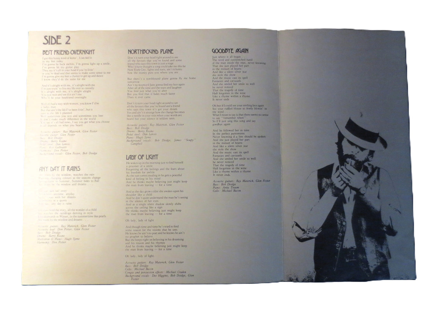 RAY MATERICK, Best Friend Overnight, Vintage Album, 1975 Record, Vinyl Lp