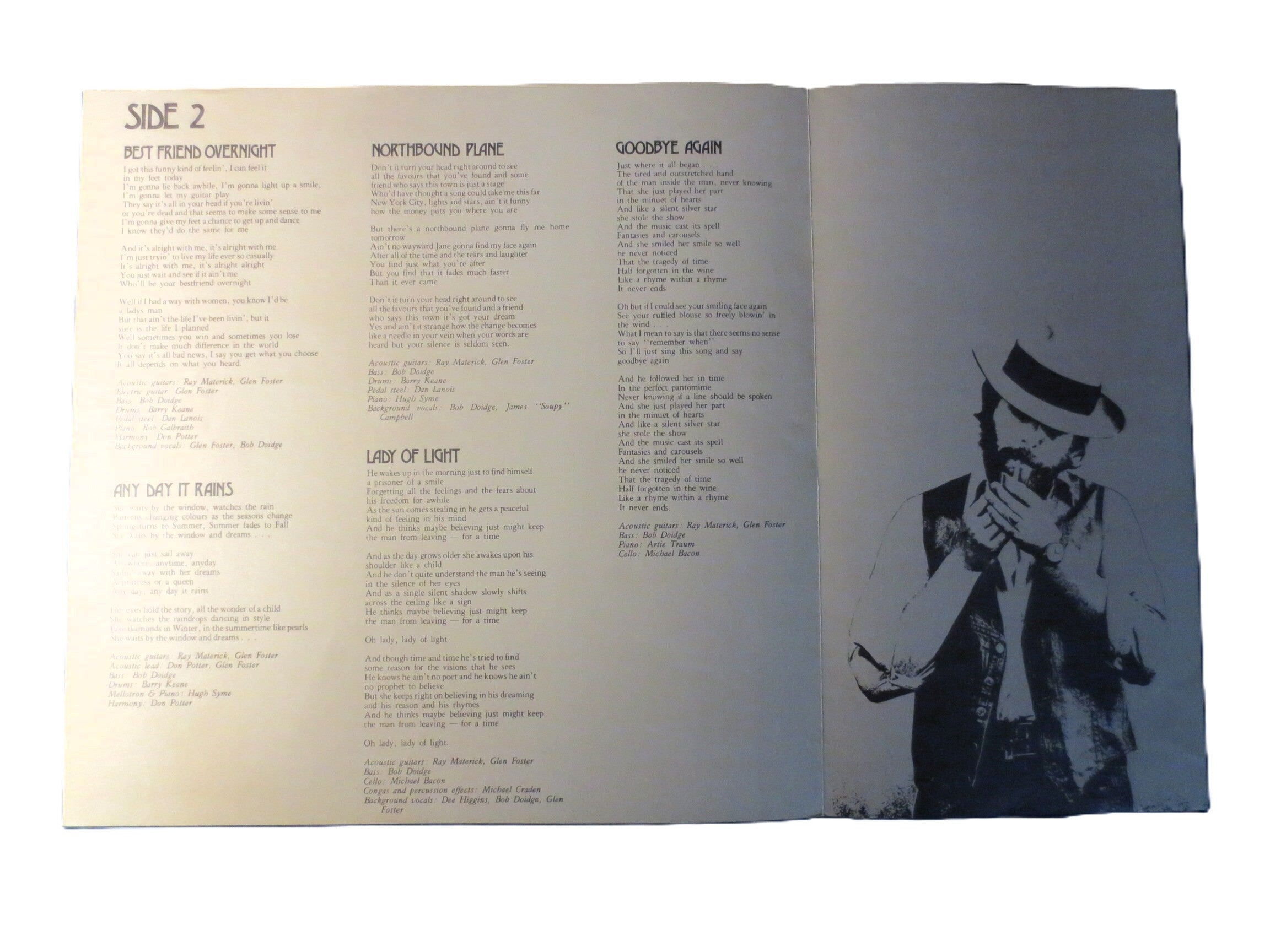 Ray Materick – Best Friend Overnight (1975) Vinyl LP