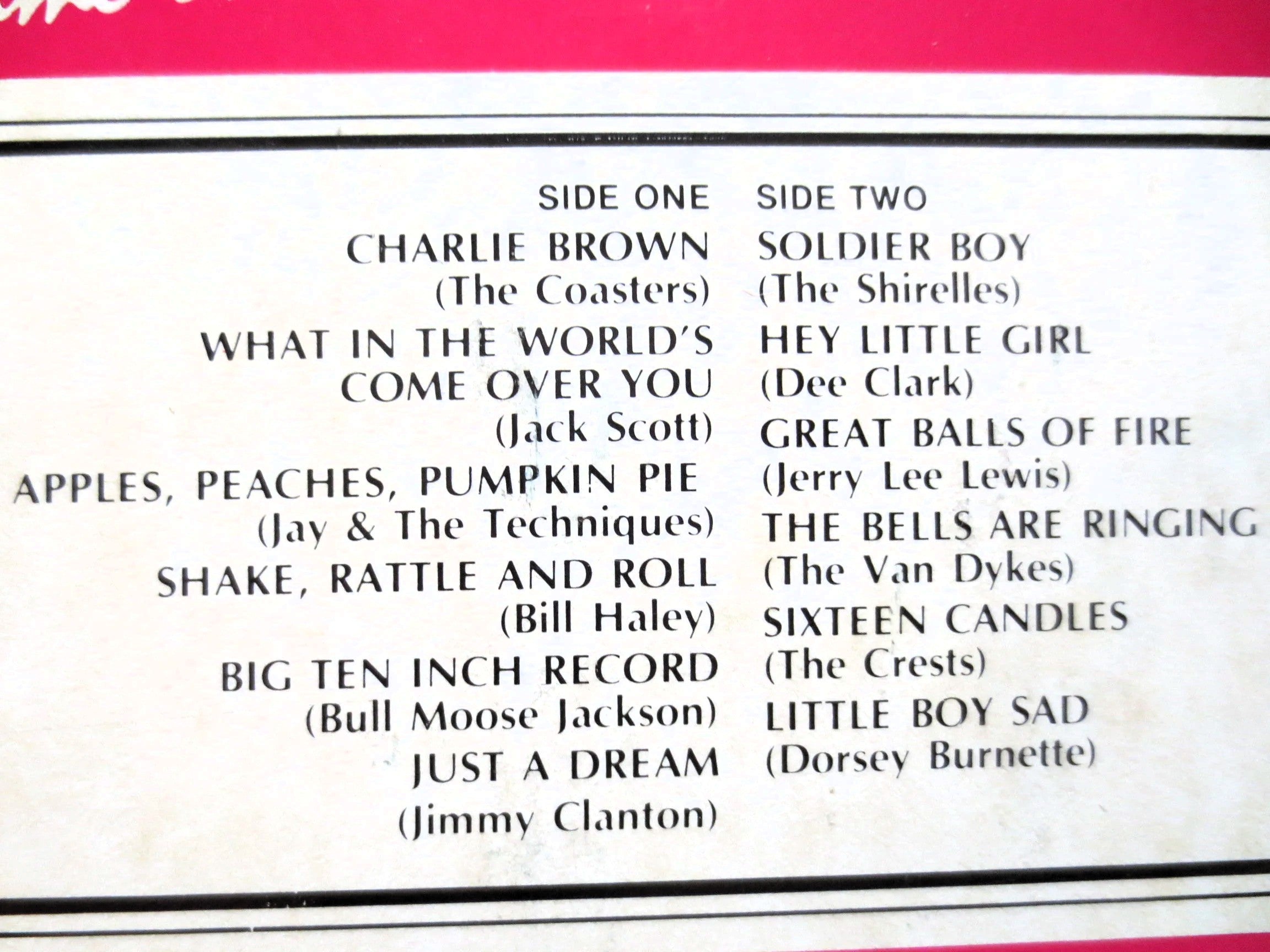 Rock and Roll TV Special – Vintage 5-Record Set (1984) Vinyl 5xLP