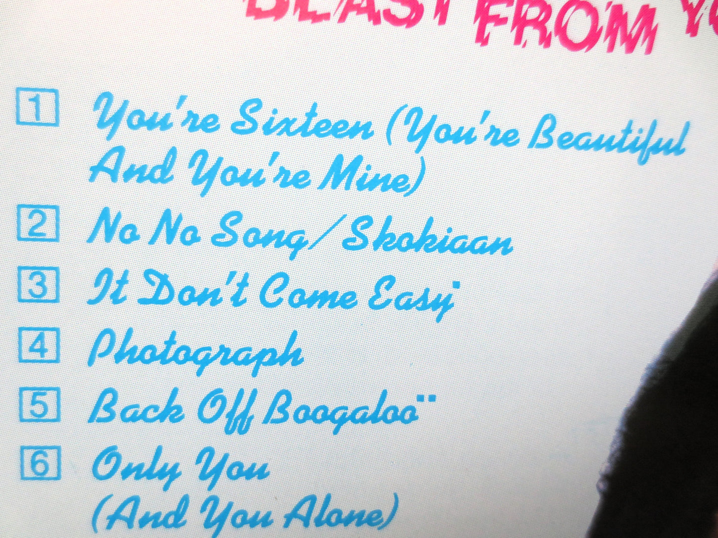 RINGO STARR, BLAST From Your Past, The Beatles, 1985 Compact Disc, Vintage Cd