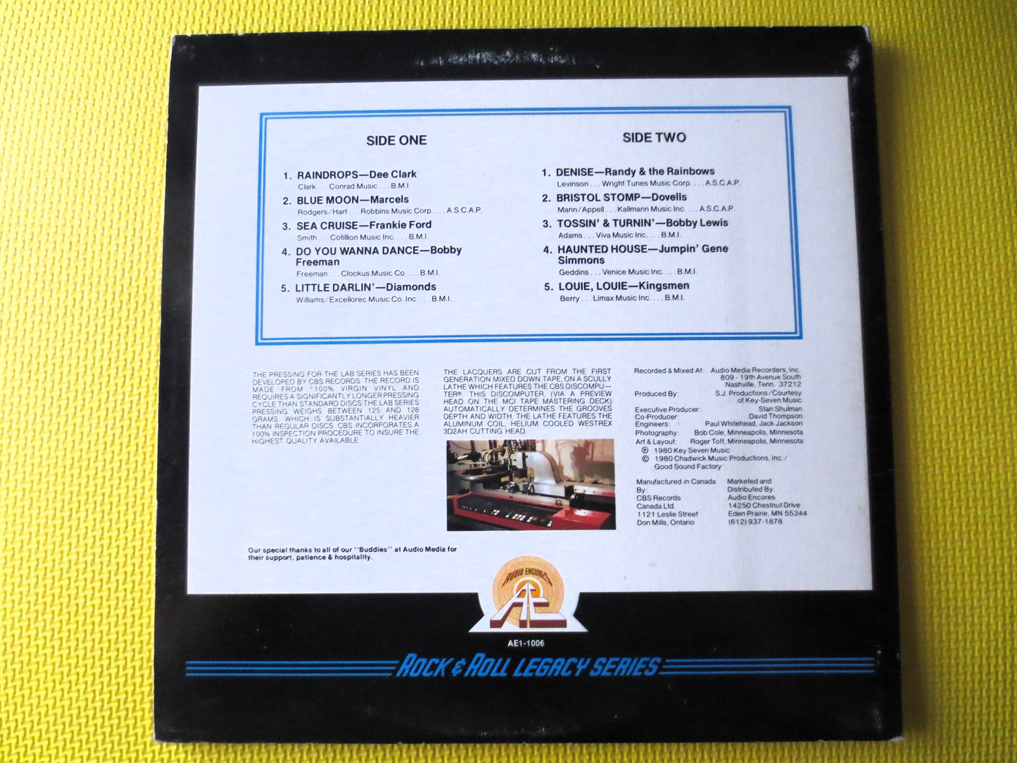 ROCK and ROLL, ROCK Album, Rock and Roll Album, Rock Records, Record Vinyl, Vinyl Record, Rock Albums, lps, 1980 Records