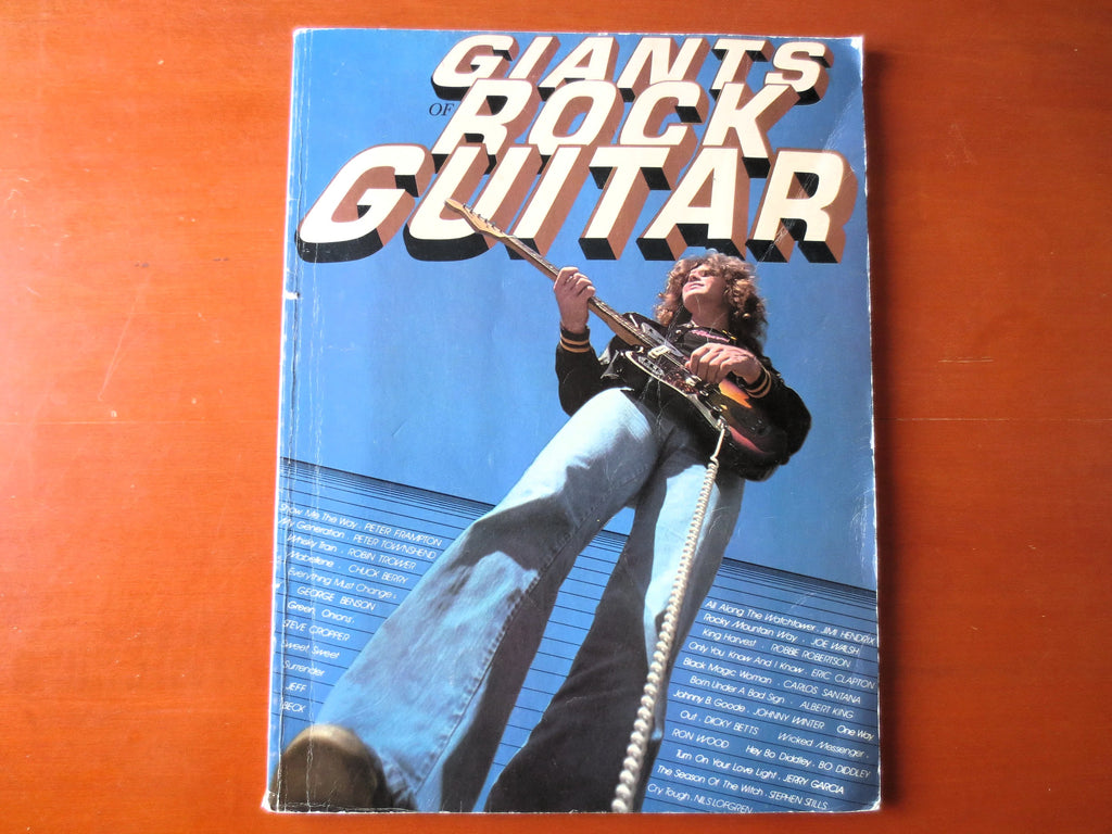 Giants of Rock Guitar – Sheet Music Book (Guitar/Vocal)