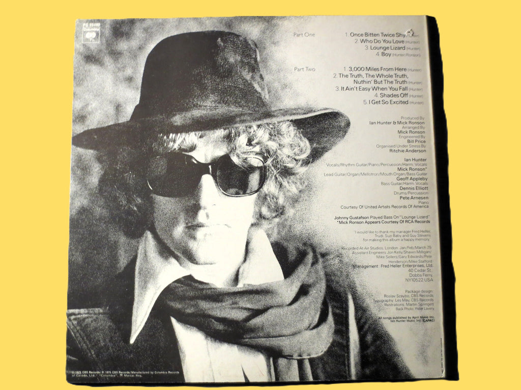 Ian Hunter – Ian Hunter (1975) Vinyl LP