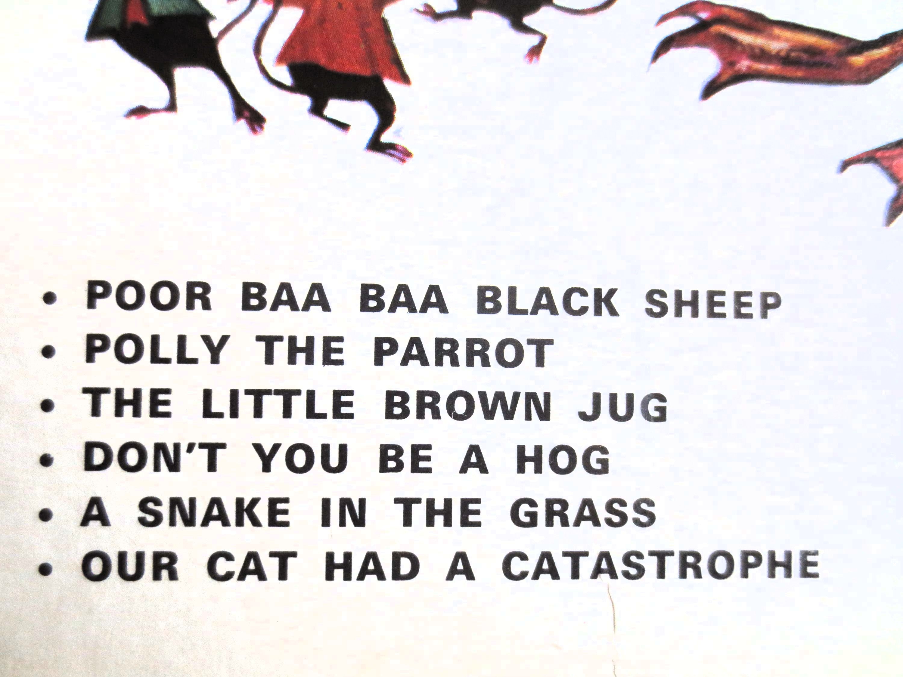 Mother Goose Storybook (Peter Rabbit Records) Vinyl LP