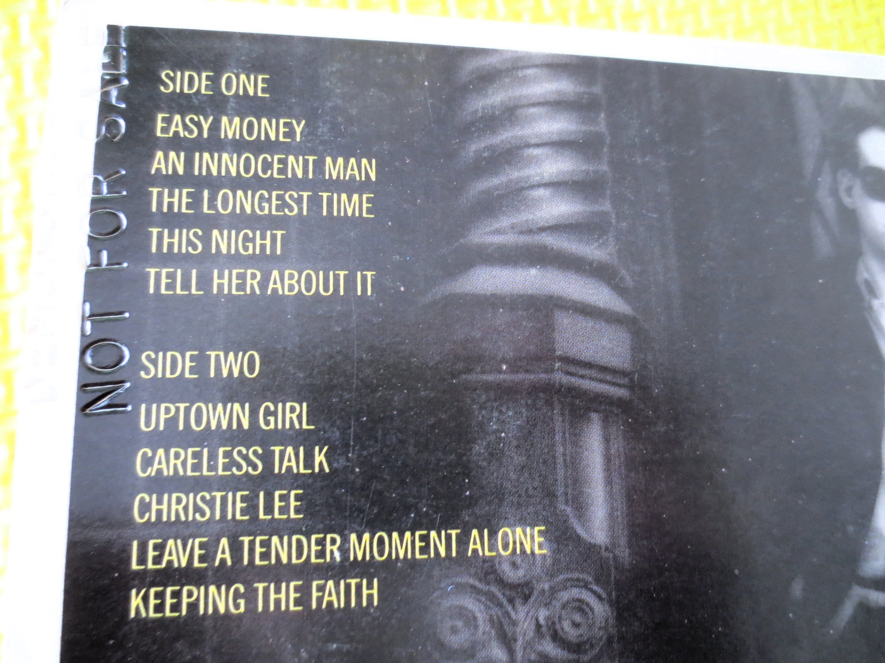 BILLY JOEL, An Innocent Man, Vintage Album, 1983 Record, Vinyl Lp