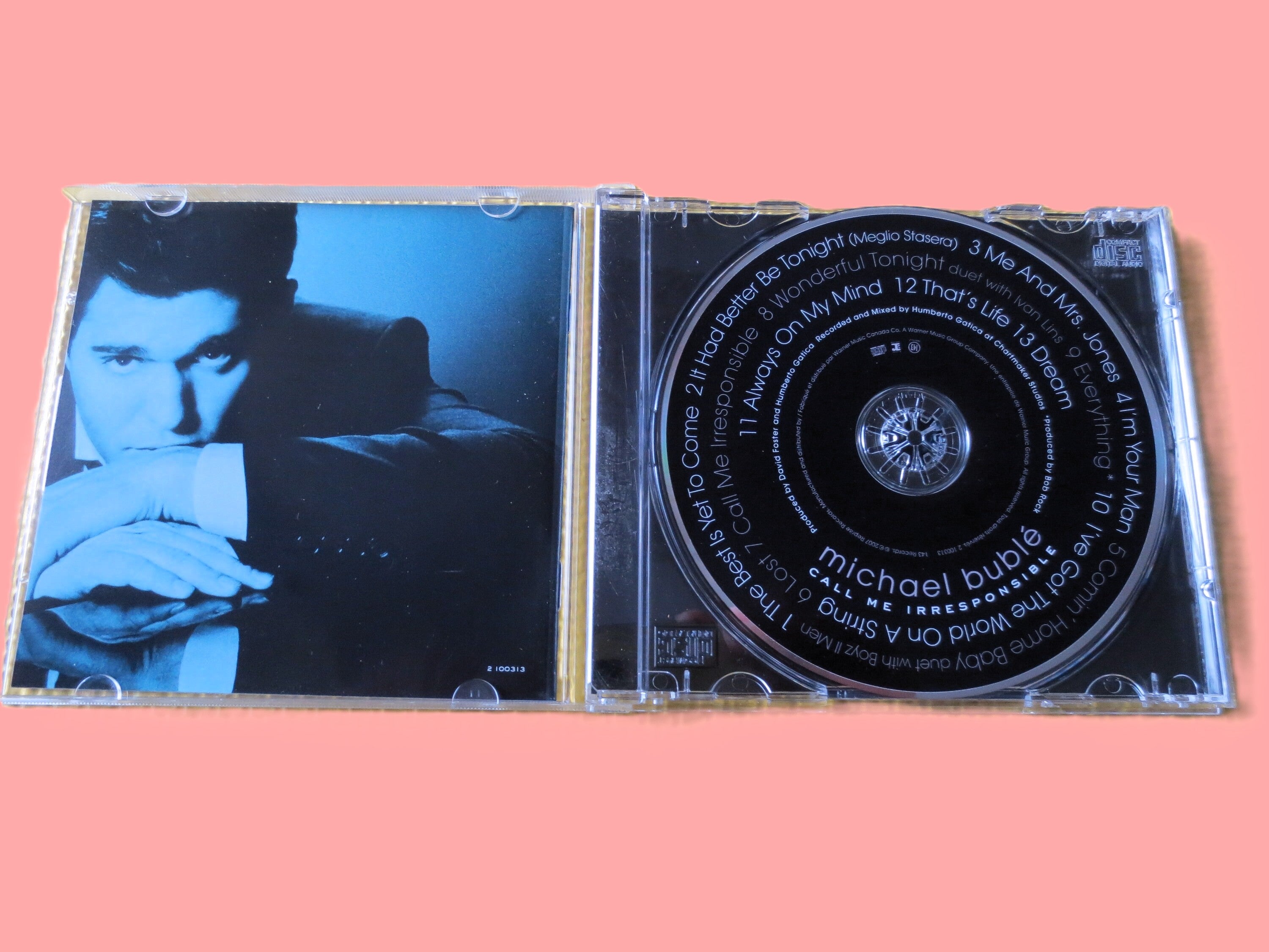 MICHAEL BUBLE, "Call Me Irresponsible" CD, Compact Disc, Vintage Cd