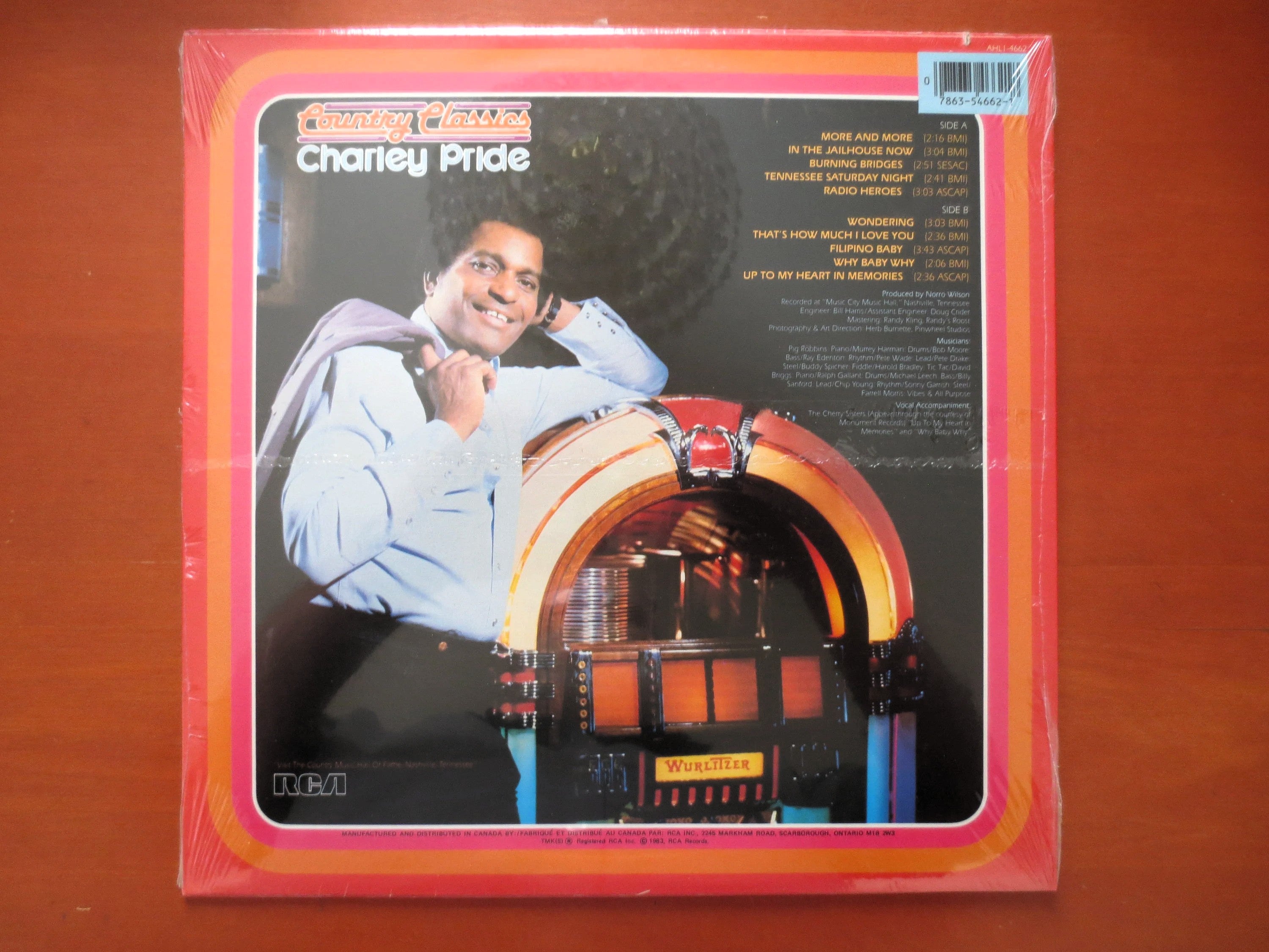 Charley Pride – Country Classics (1983) Vinyl LP — Factory Sealed