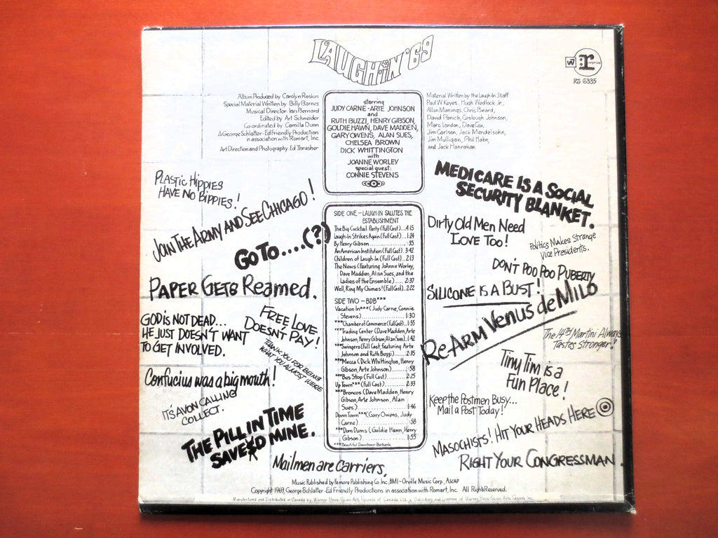 Laugh-In ’69 (1969) Vinyl LP