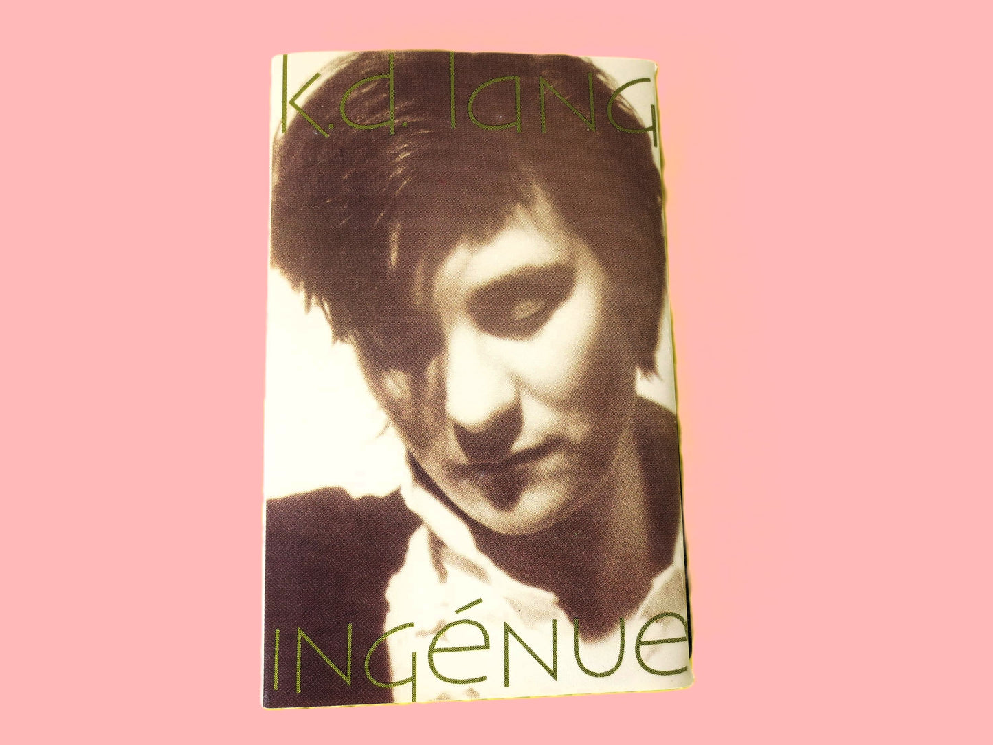 k.d. lang, "Ingenue", 1985 Cassette Tape, Vintage Cassette