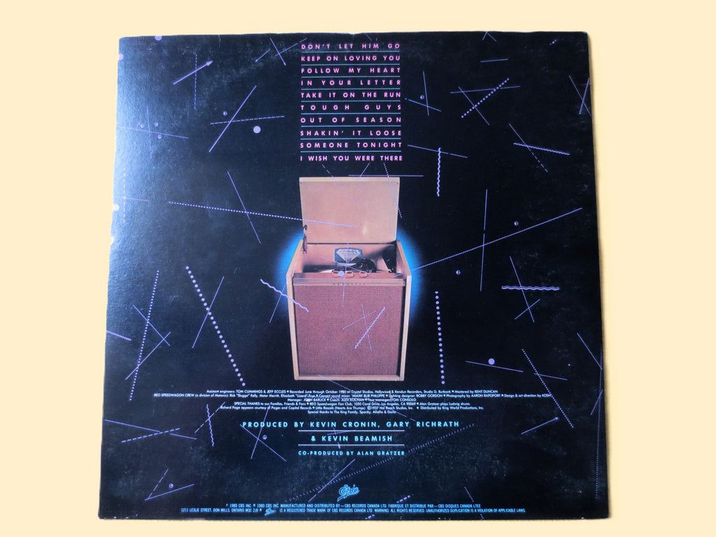 REO Speedwagon – Hi Infidelity (1980) Vinyl LP