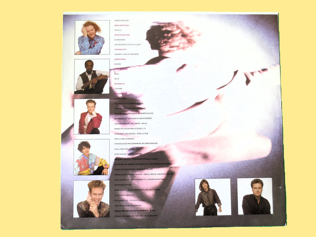 Simply Red – A New Flame (1989) Vinyl LP