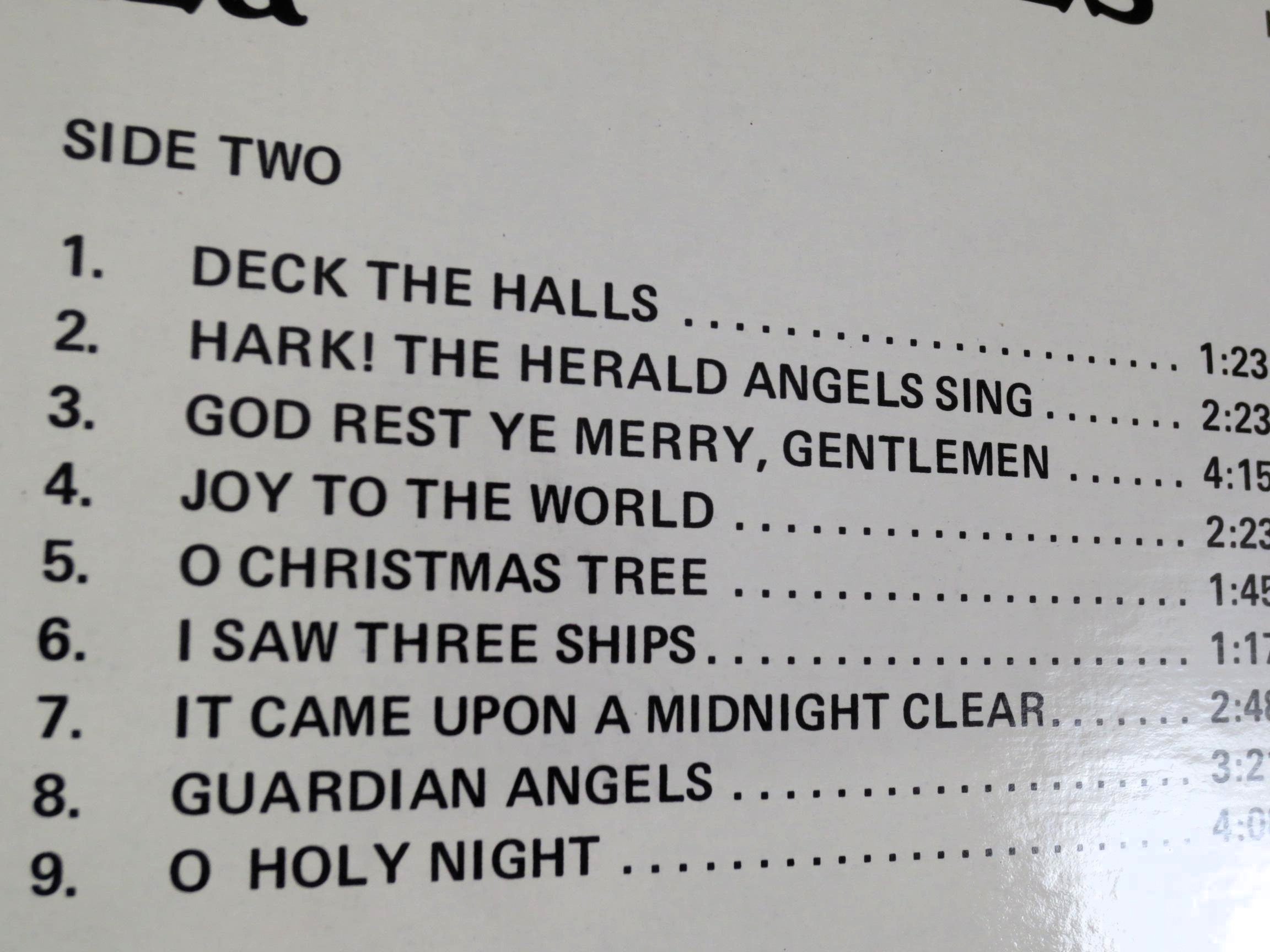 Mario Lanza – Lanza Sings Christmas Carols (1976) Vinyl LP