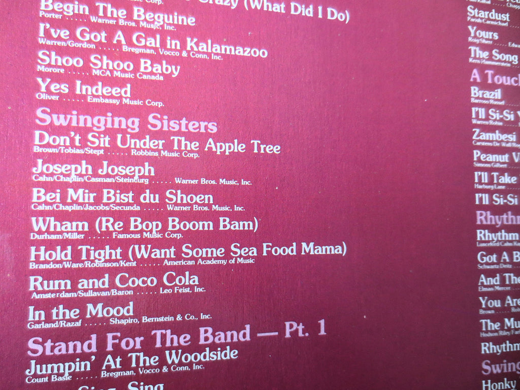 The Radiolas – Swingin’ Again (1984) Vinyl LP