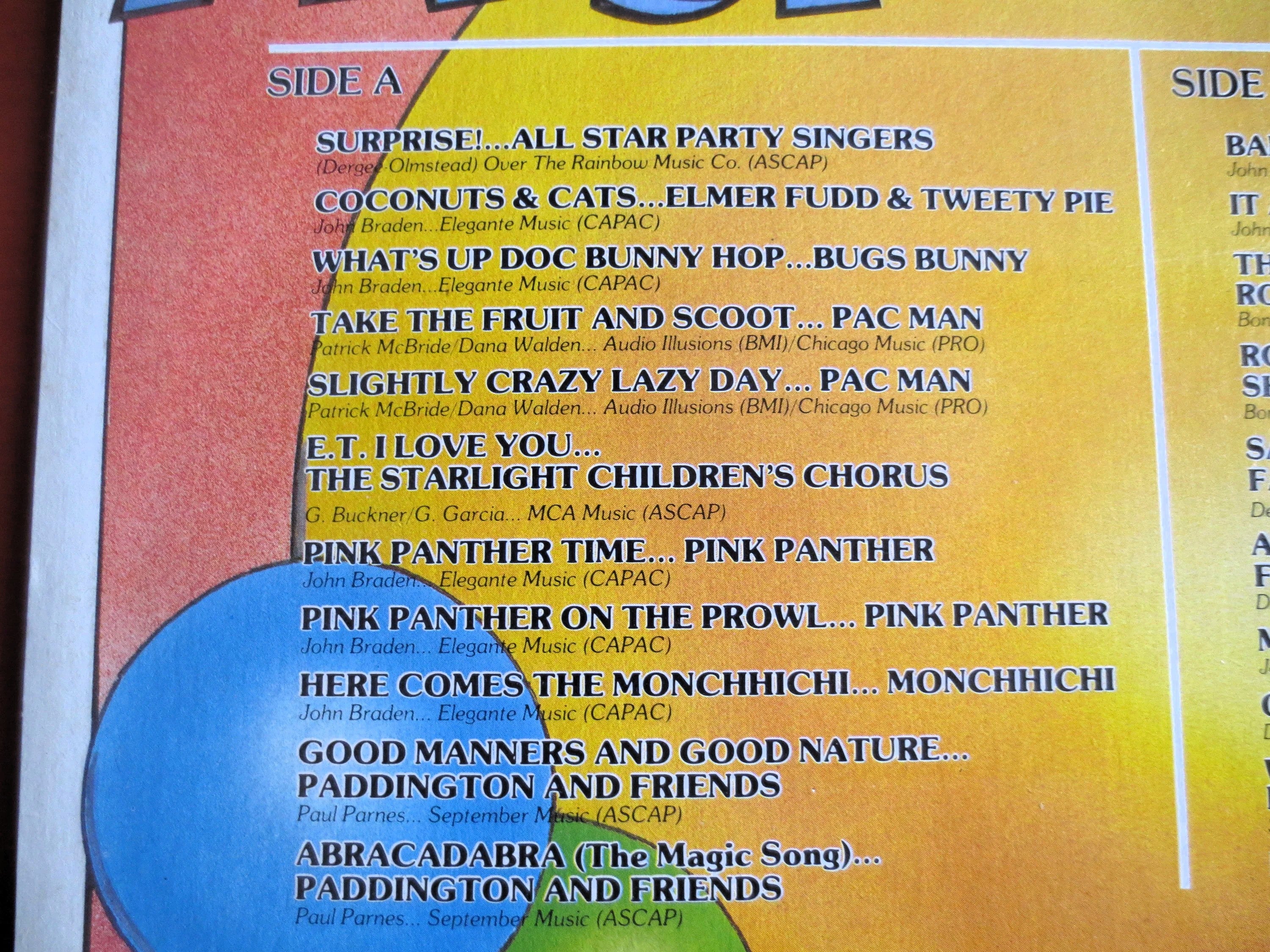 All-Star Party (K-Tel Records, 1982) Vinyl LP