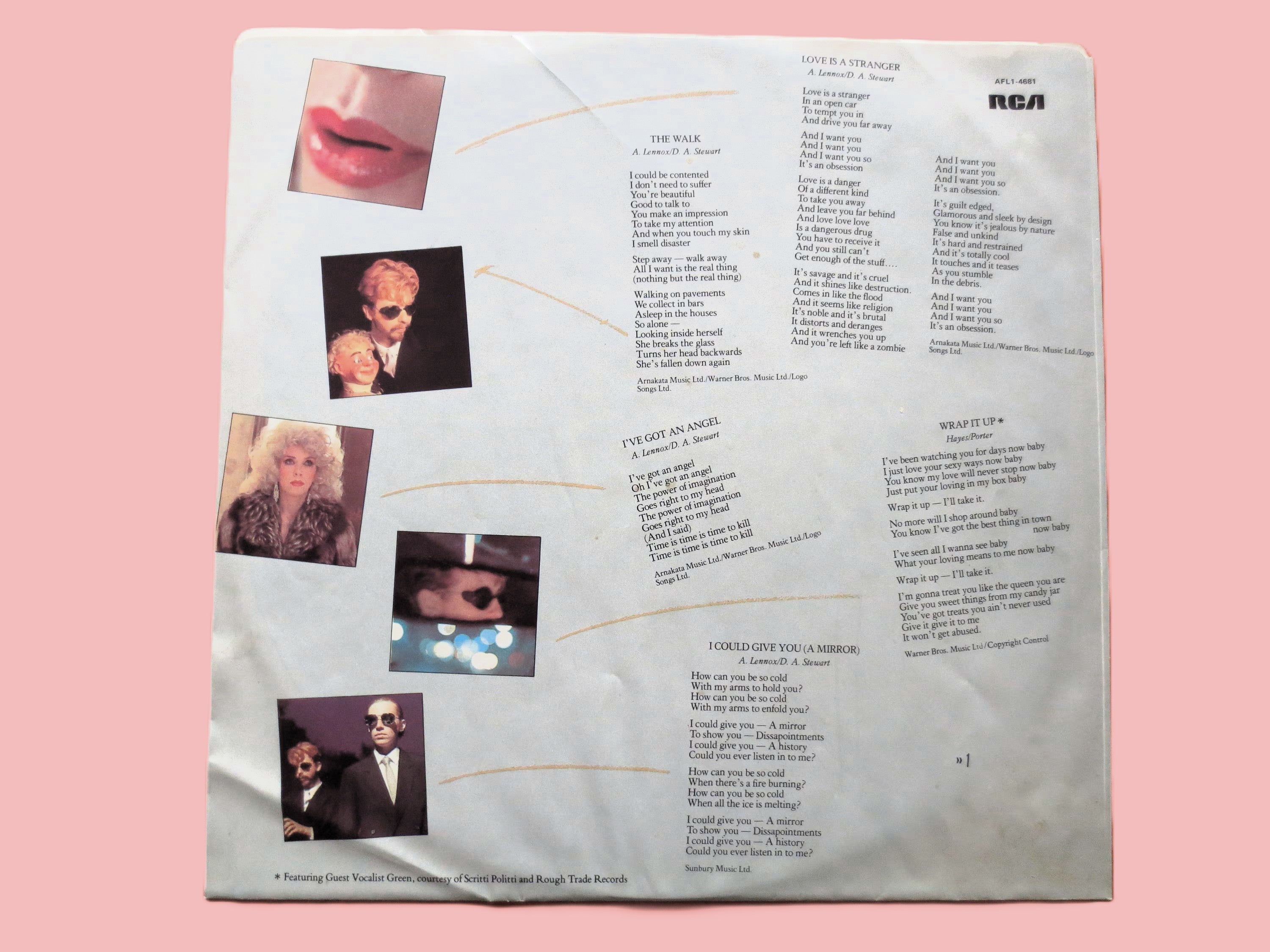 Eurythmics – Sweet Dreams (Are Made of This) (1983) Vinyl LP