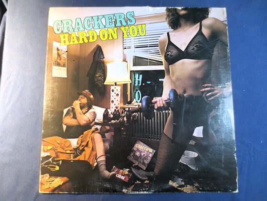 CRACKERS, HARD on YOU, Crackers Record, Crackers Album, Crackers Lp, Vintage Vinyl, Records, Rock Vinyl, Rock Records, Vinyl, 1970's Records