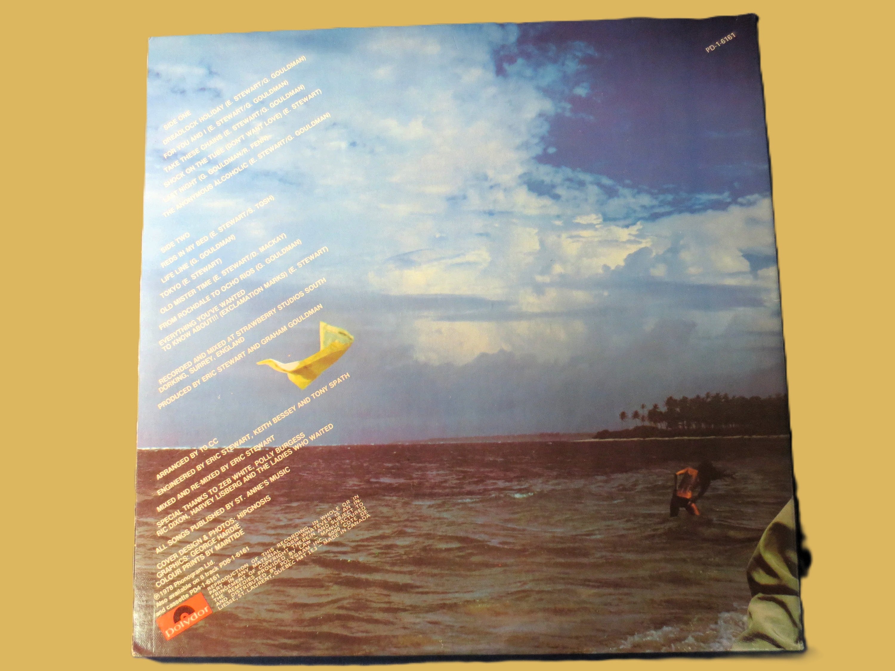 10cc – Bloody Tourists (1978) Vinyl LP
