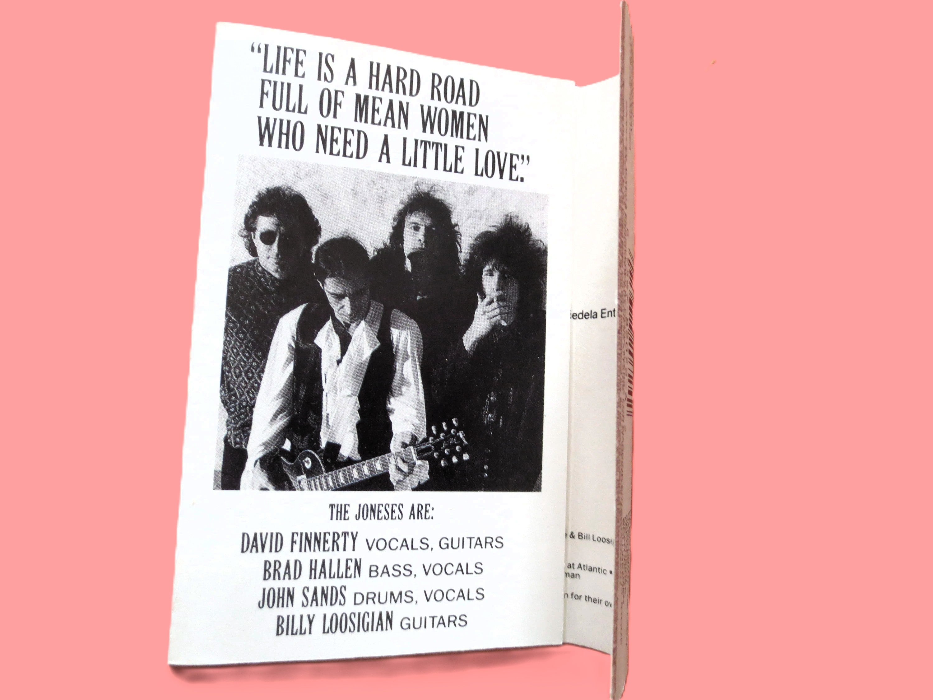 The Joneses – Hard (1990) Cassette