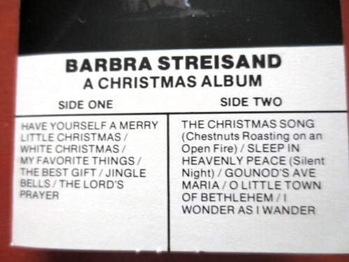 Barbra Streisand – A Christmas Album (1967) Cassette
