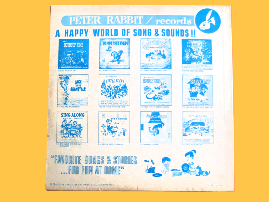 Mother Goose Storybook (Peter Rabbit Records) Vinyl LP
