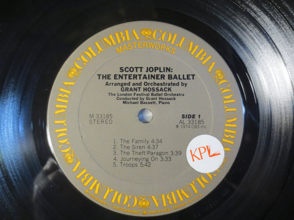 Scott Joplin – The Entertainer Ballet (1974) Vinyl LP