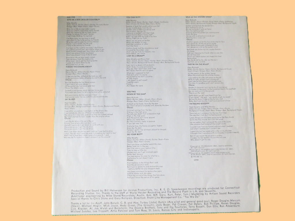 REO Speedwagon – Lost in a Dream (1974) Vinyl LP