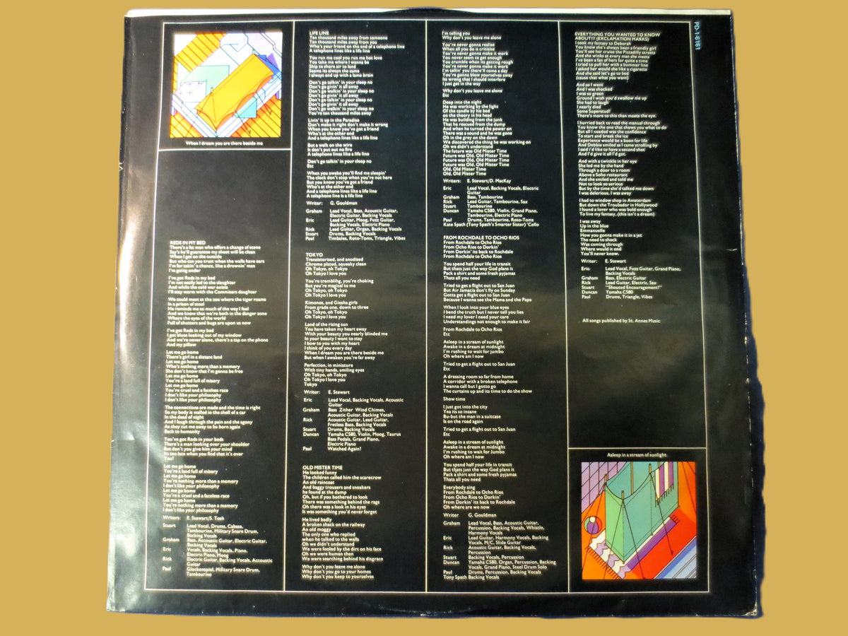 10cc – Bloody Tourists (1978) Vinyl LP