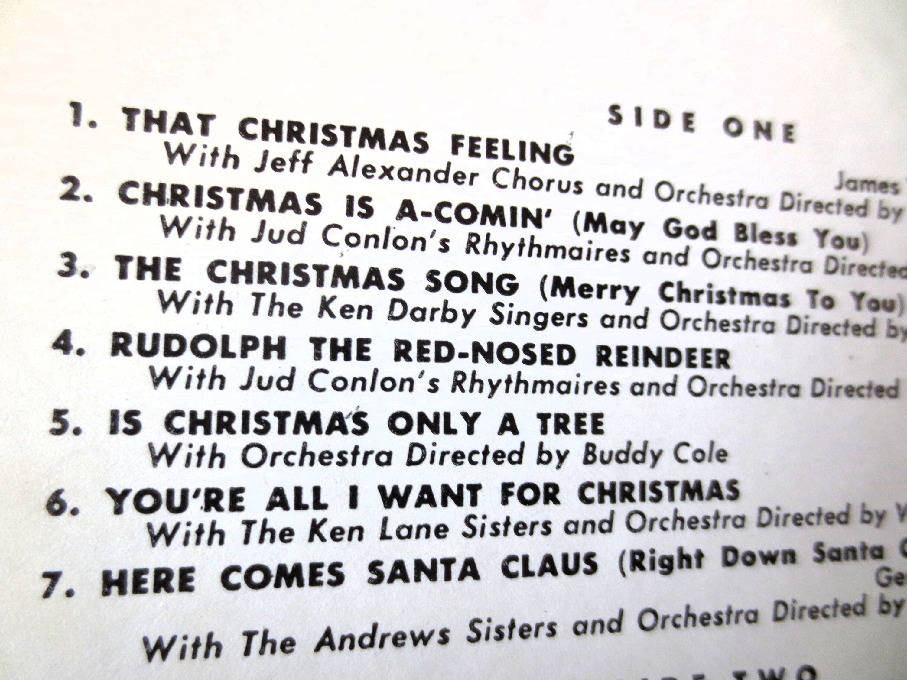 Bing Crosby – That Christmas Feeling (1973) Vinyl LP