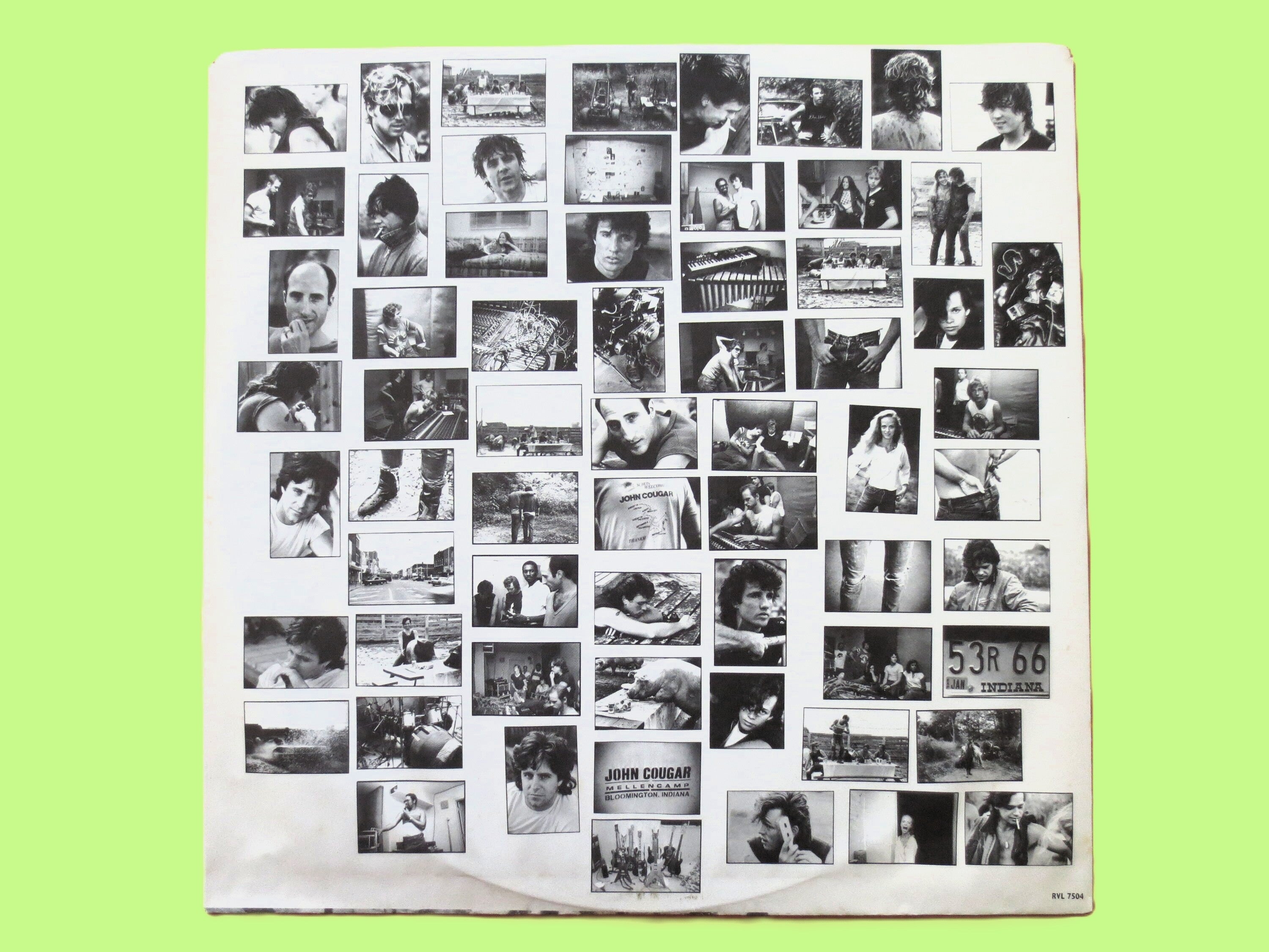 JOHN COUGAR, Uh-Huh, Vintage Album, 1983 Record, Vinyl Lp