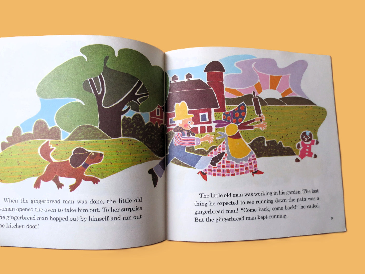 The GINGERBREAD MAN, 24-Page Book, 1969 Disneyland Record, Vinyl Lp