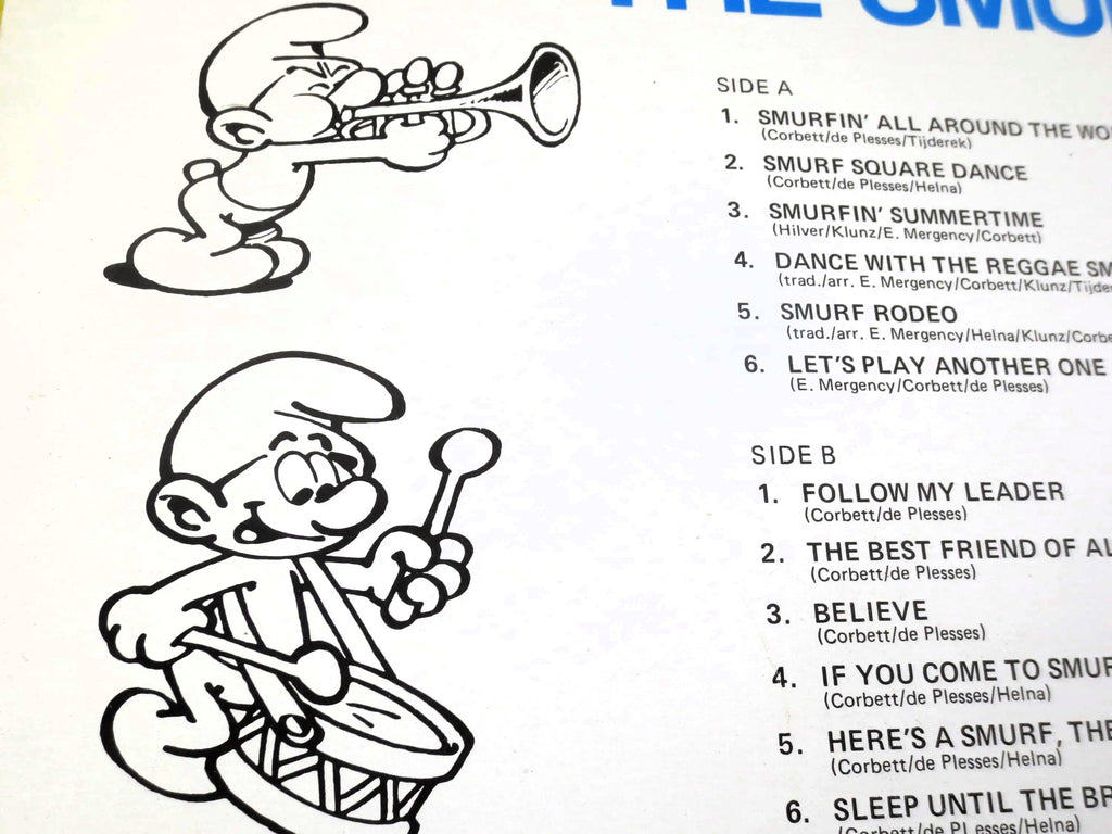 The Smurfs – Best of Friends (1982) Vinyl LP