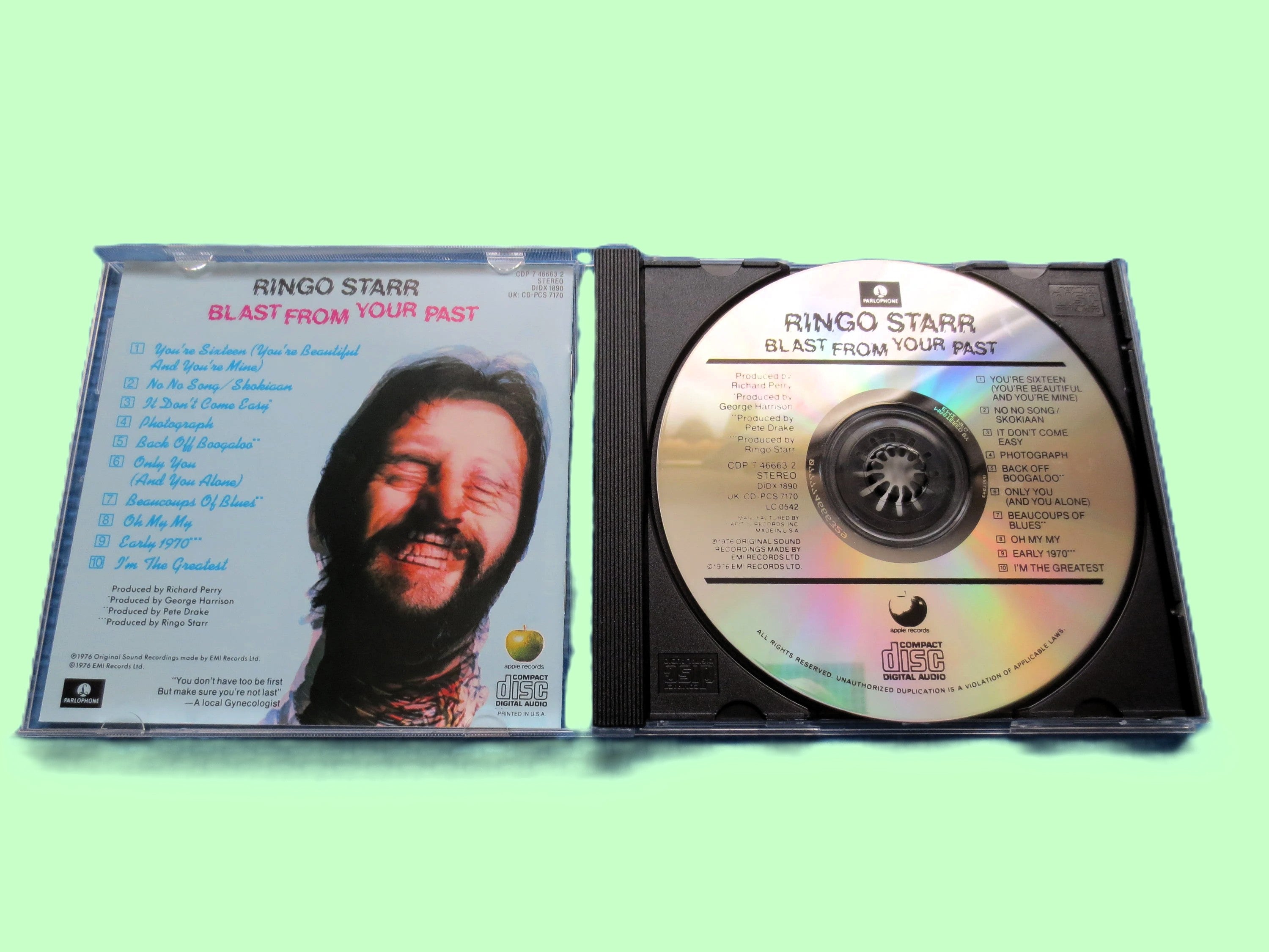 Ringo Starr – Blast From Your Past (1985) CD